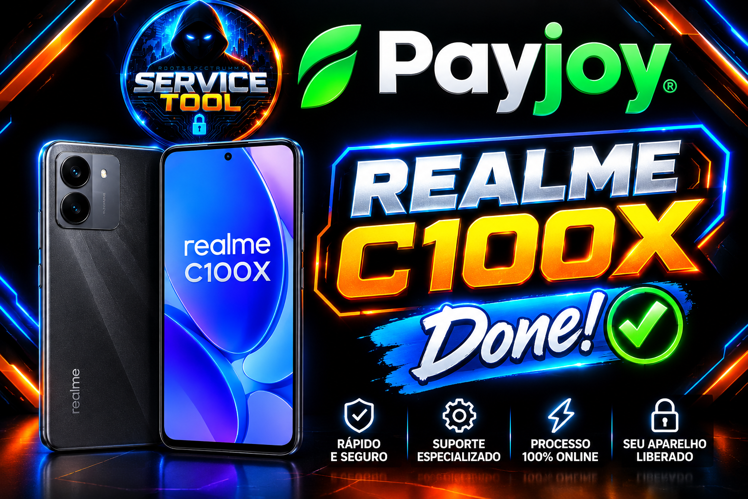 📁PAYJOY Realme C100x